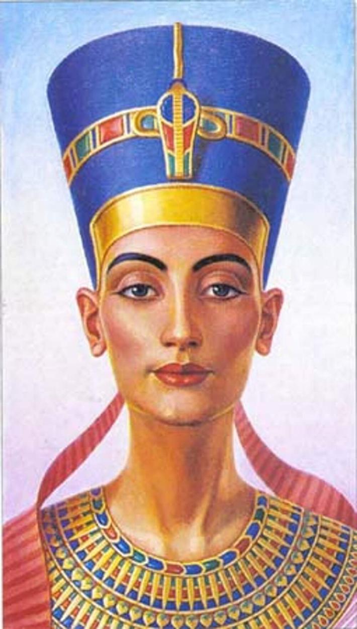 Древний Египет Нефертити идеал красоты